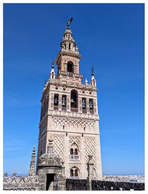 Seville Cathedral rooftop tour: Giralda bell tower