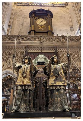 Seville Cathedral: Tomb of Columbus