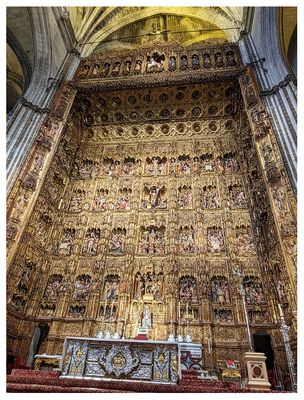 Seville Cathedral: High altar
