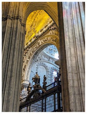 Seville Cathedral: Royal Chapel grille