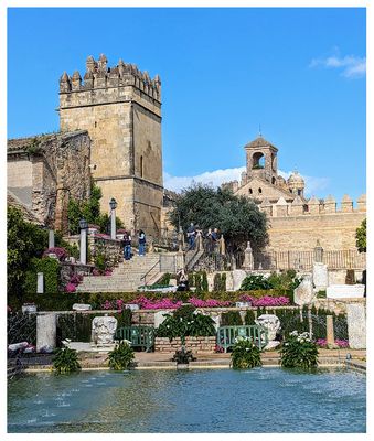 The Alczar from the gardens