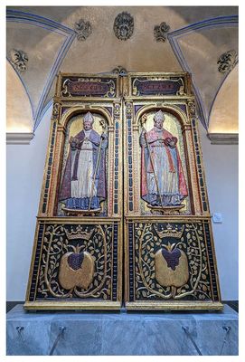 Madrasa of Granada: 17th century door of the chapel of the Granada City Council