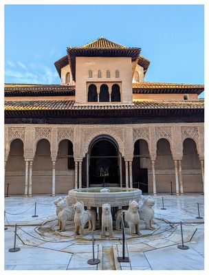 The Alhambra: Courtyard of the Lions