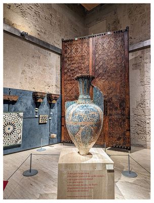 The Alhambra: Vase of Gazelles in the Alhambra Museum