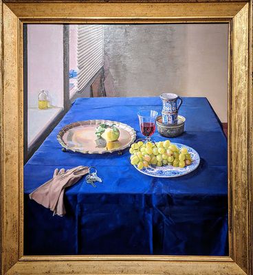 The Thyssen: The Blue Table by Isabel Quintanilla