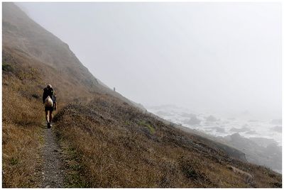 Hiking the bluffs