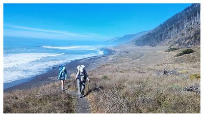 Some inland hiking
