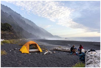 Horse Mountain Creek campsite