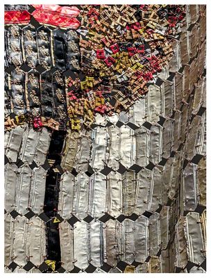 Rain Has No Father? by El Anatsui