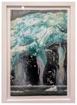 Untitled (Vertical Glacier) by Alexis Rockman