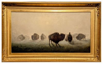 Herd of Buffalo by William Jacob Hays