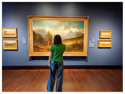 Estes Park, Long's Peak by Albert Bierstadt