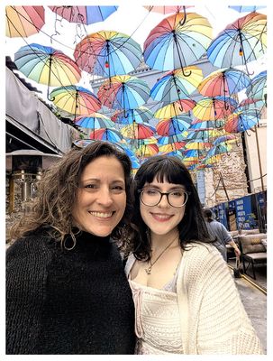 The ubiquitous umbrellas