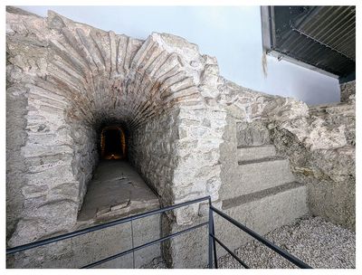 Turkish and Islamic Arts Museum: underground remains of the Hippodrome