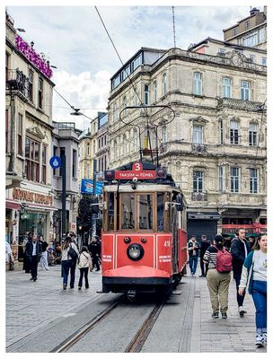 Istiklal historic tram