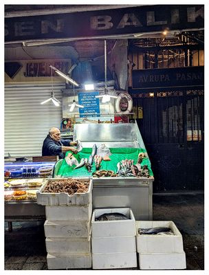 Fish vendor