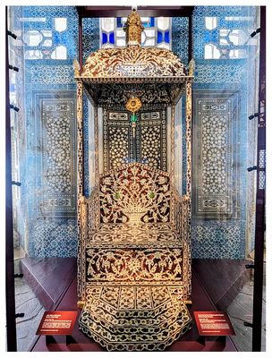 Revan Pavilion Throne of Sultan Ahmed I