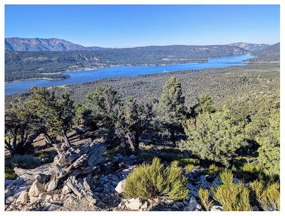 Big Bear Lake from the summit