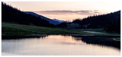 Poudre Lake sunrise