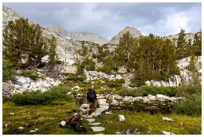 Approaching Gem Lake