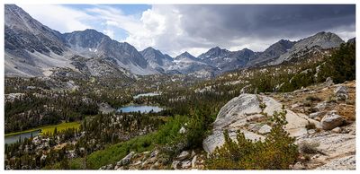 Overlook from the Mono Pass Trail