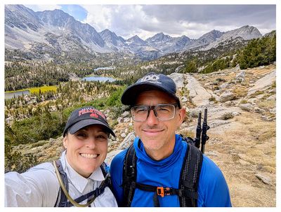 Overlook from the Mono Pass Trail