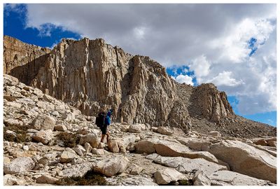New Army Pass ascent