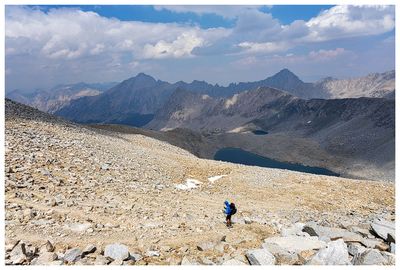 Descending Forrester Pass