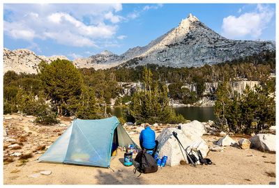Kearsarge Lake campsite