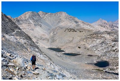 Descending Glen Pass