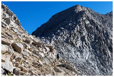 Ascending Mather Pass