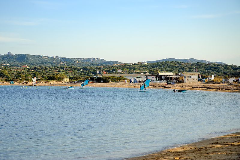 Windsurfing At Isola Dei Gabbiani