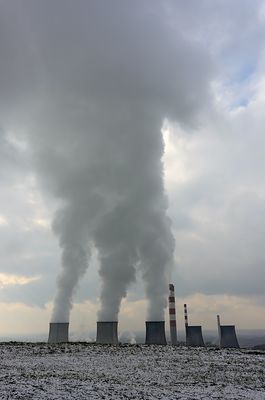 Huge Chimneys Still Reek