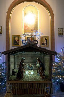 Nativity Scene At The Pentecost Church