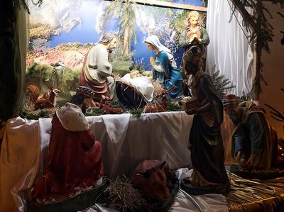 Nativity Scene At St. Jacob The Apostle Church