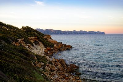 Bay Of Pollenca At Sunset