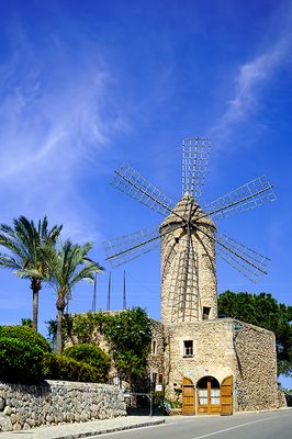 Old Windmill In Sineu