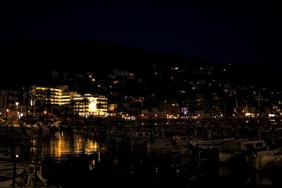 Port de Soller at Night