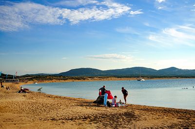 Beach Of Isola Dei Gabbiani
