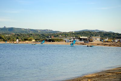 Windsurfing At Isola Dei Gabbiani