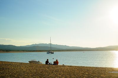 Beach Of Isola Dei Gabbiani