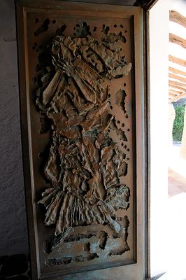 Door In Church In Porto Cervo