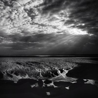 Morecambe Bay Incoming Tide