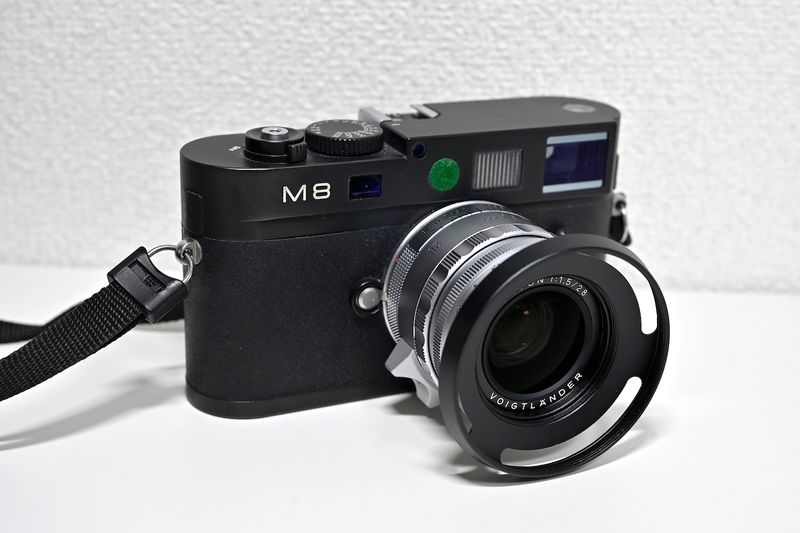 with LEICA M8