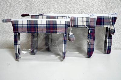 three pouches