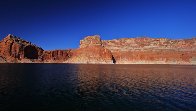 Red Wall of the Lake