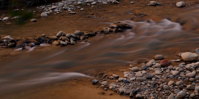 Last Light of the Day Softly Flowing