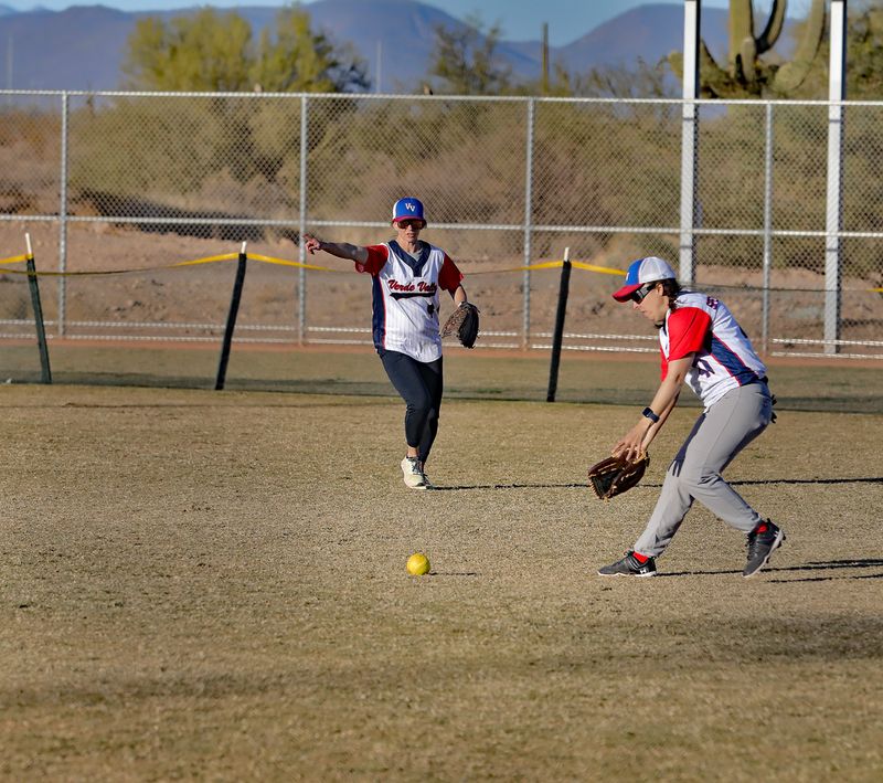Melissa Has Right Field Covered