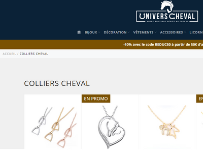 Collier Chevaux