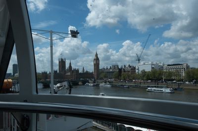We went up in the London Eye